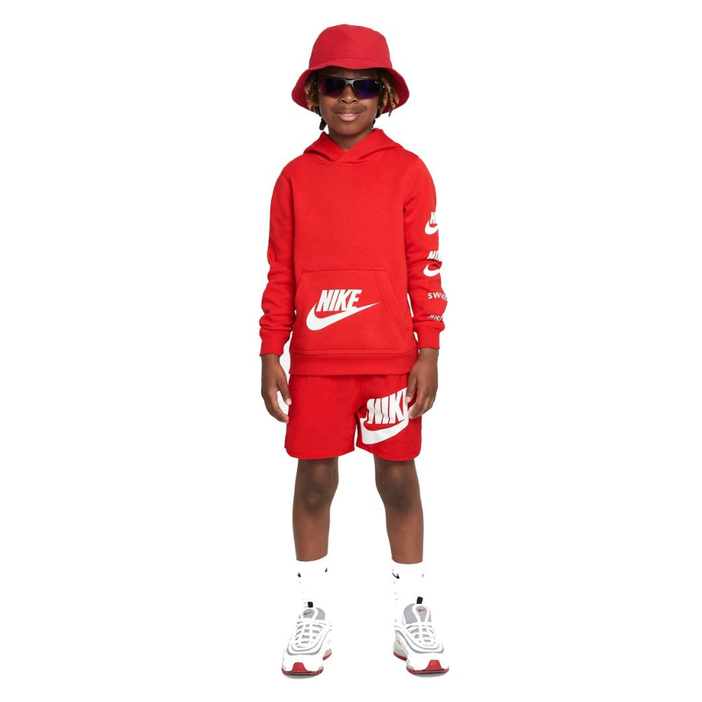 Felpa Nike Sportswear da bambino con cappuccio