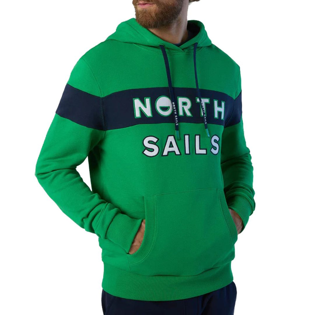 Felpa North Sails uomo con cappuccio