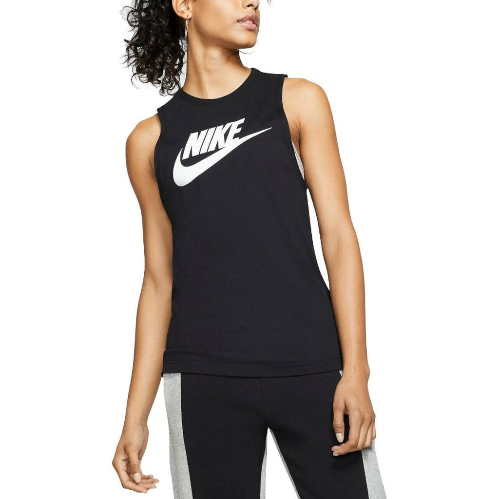 Canotta Nike nera da donna