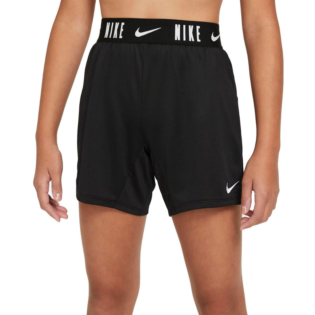 Shorts da bambina Nike dri-fit colore nero