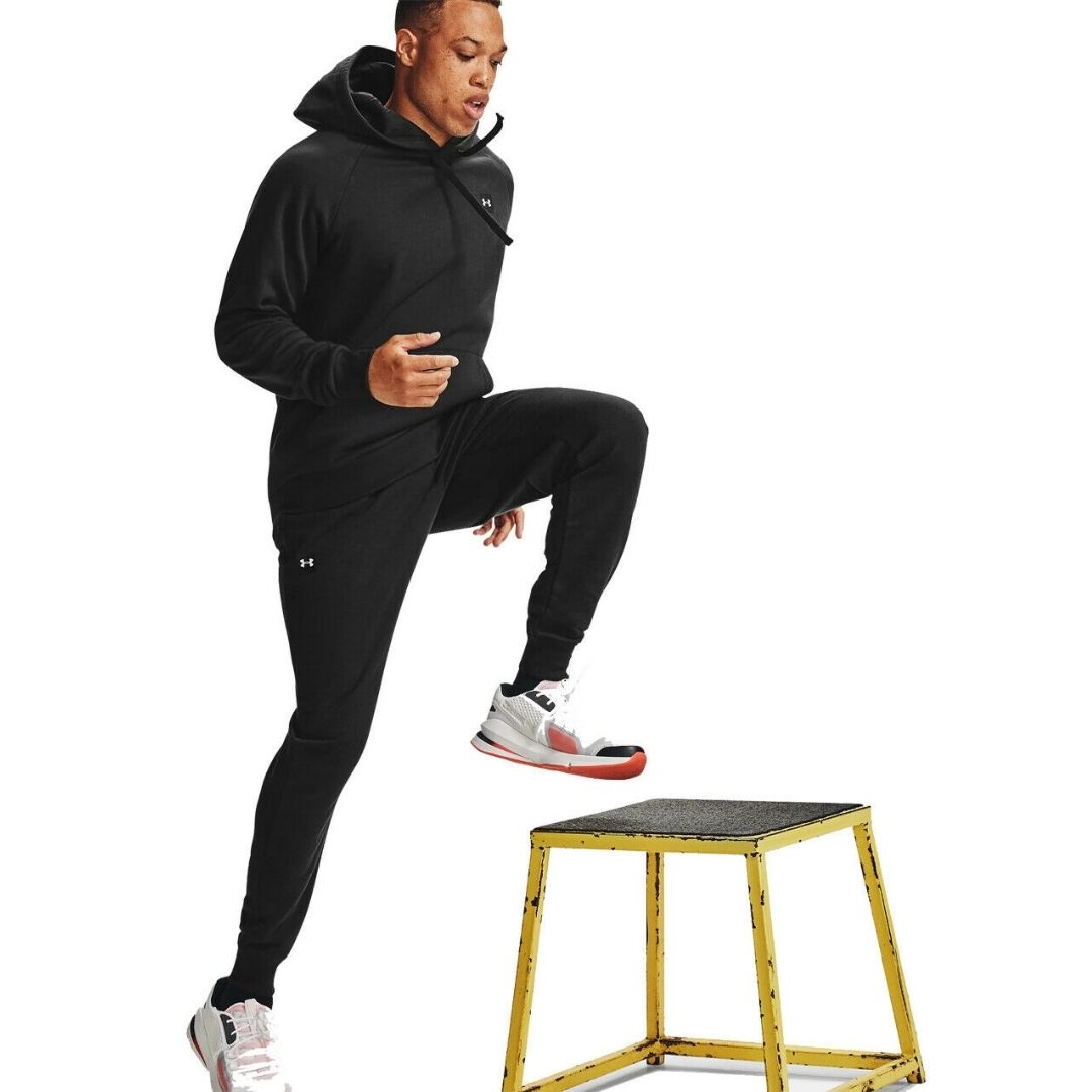 Felpa under cheap armour nera uomo