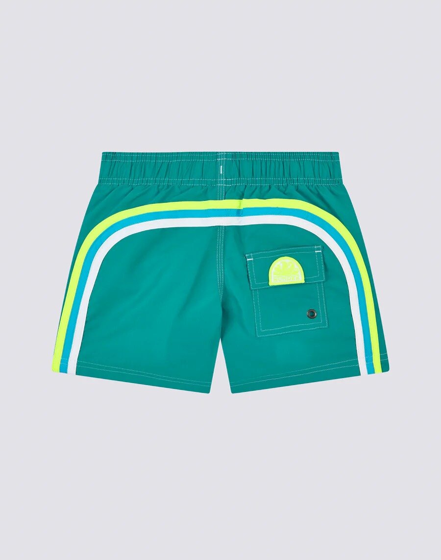 Costume Da Bagno Ragazzo Con Coullisse – Pantaloncini Spiaggia Asciugatura Rapida Per Bambini (2-12 Anni, Stampe Hawaii)