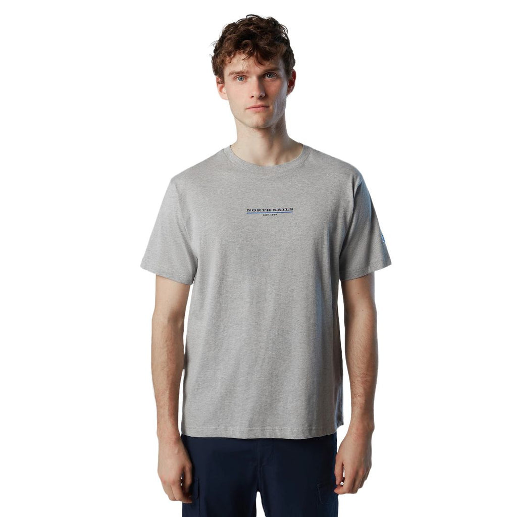 T-shirt North Sails da uomo colore grigio