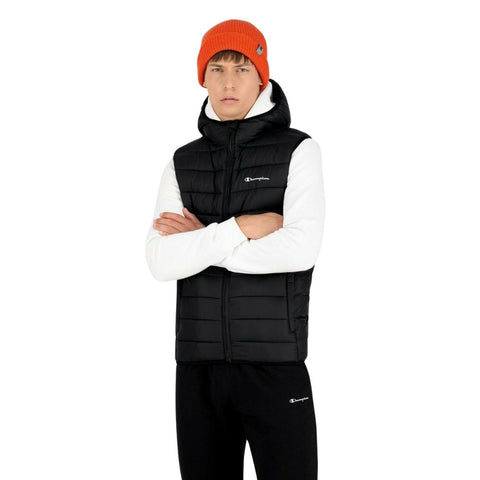 Gilet invernale uomo Champion colore nero Effe Bi Sport