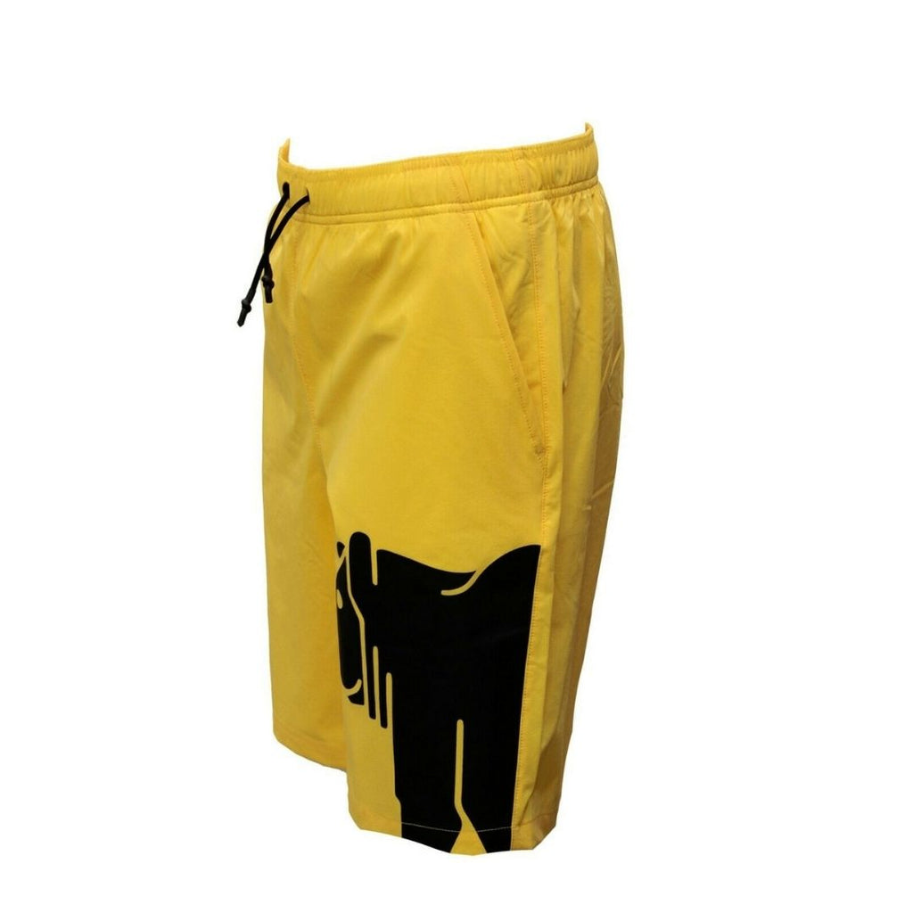 Pantaloncino da mare uomo Ciesse Piumini giallo e verde