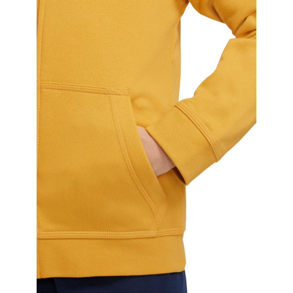 Felpa da bambino con cappuccio Nike Sportswear Club colore giallo