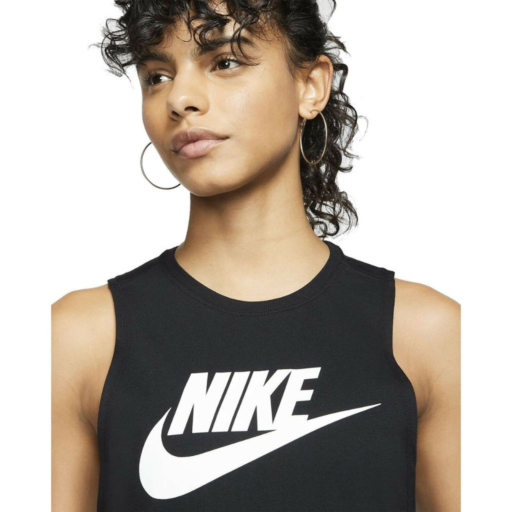 Canotta Nike nera da donna