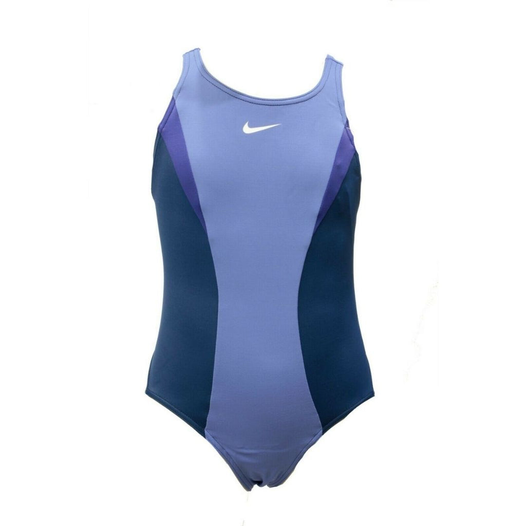 Costume piscina Nike da bimba blu e azzurro
