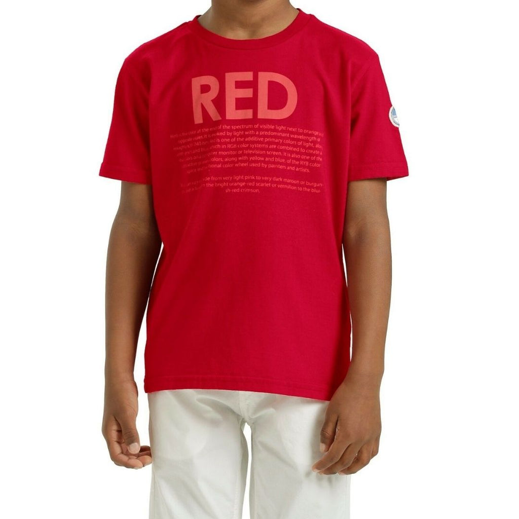 T-shirt da bambino North Sails colore rosso
