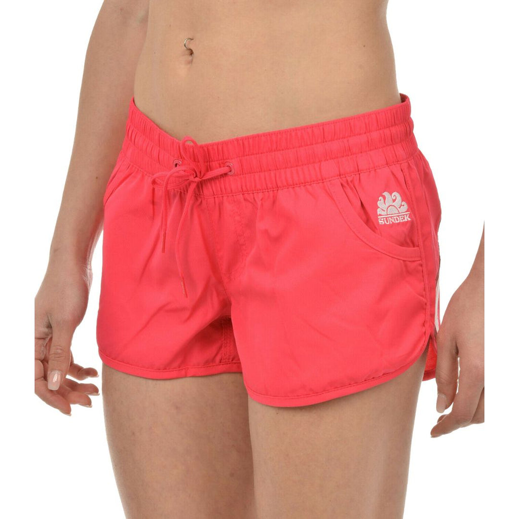 Pantaloncino corto da donna Sundek colore flamingo