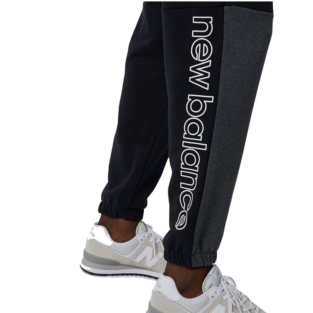 Pantalone da uomo New Balance Athletics colore nero