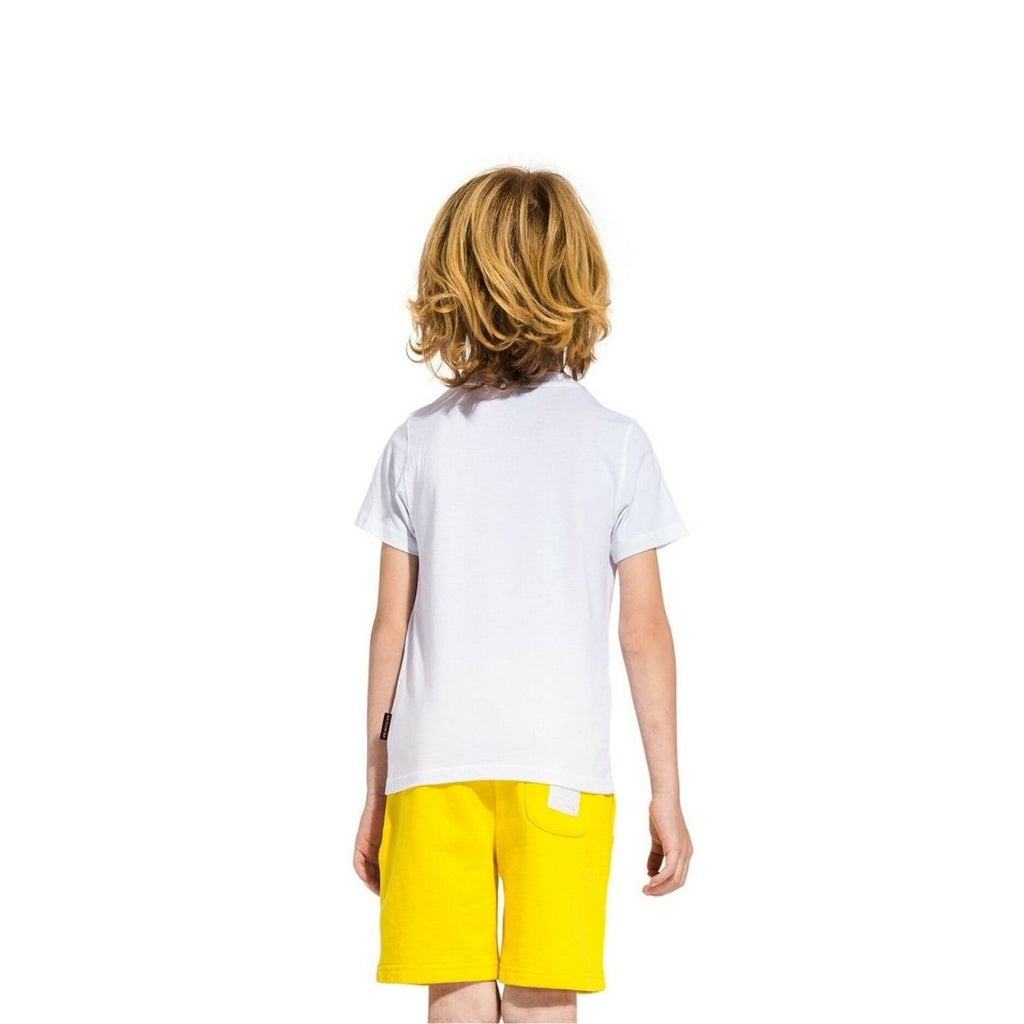 T-shirt bianca da bambino Sundek