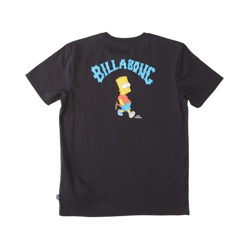 T-shirt da bambino Billabong colore nero