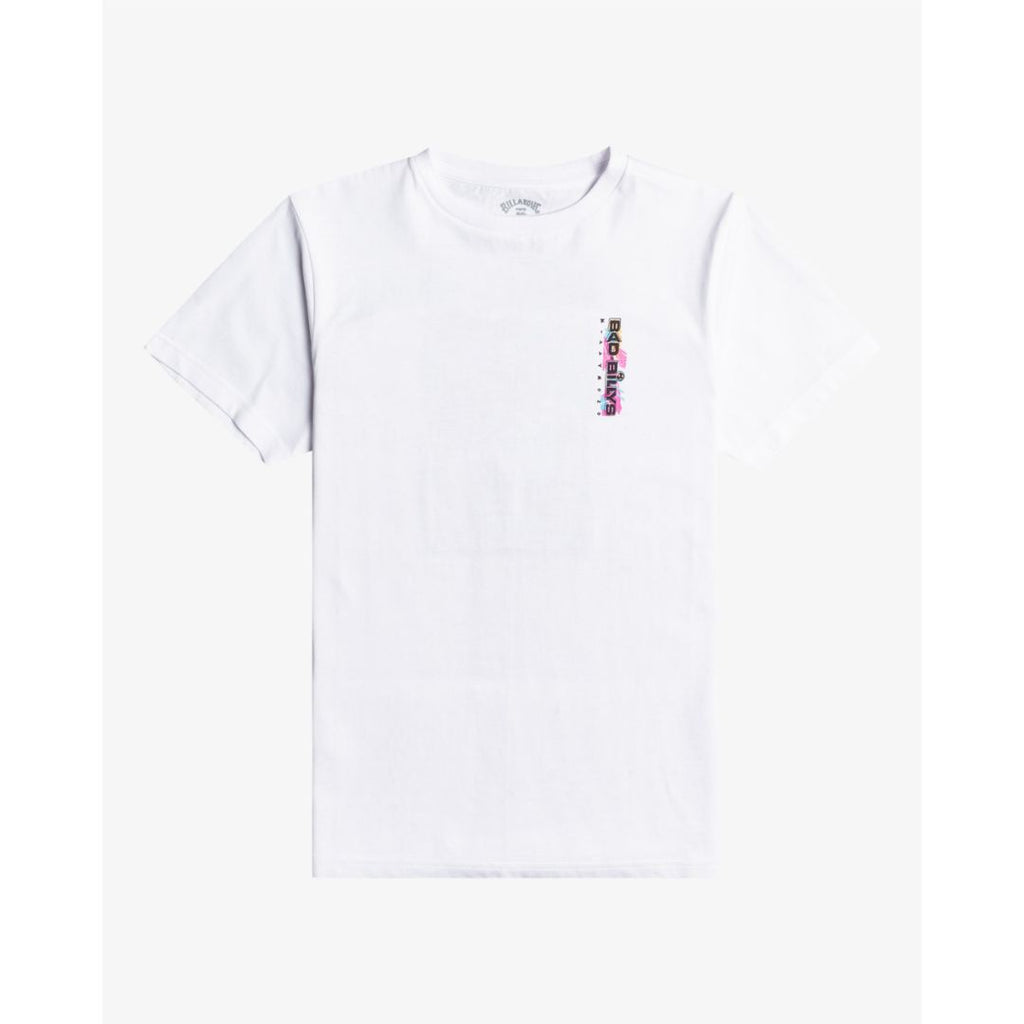 T-shirt da bambino Billabong colore bianco
