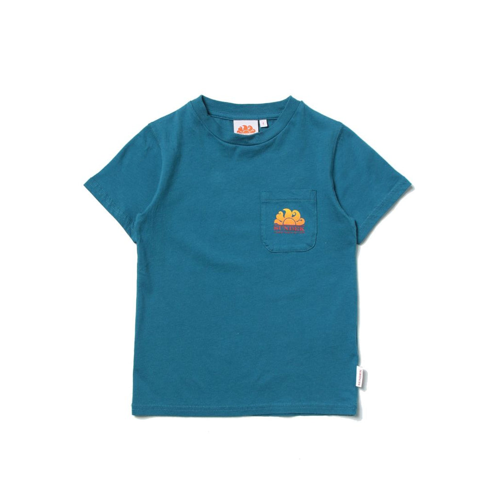 T-shirt da bambino Sundek colore blu