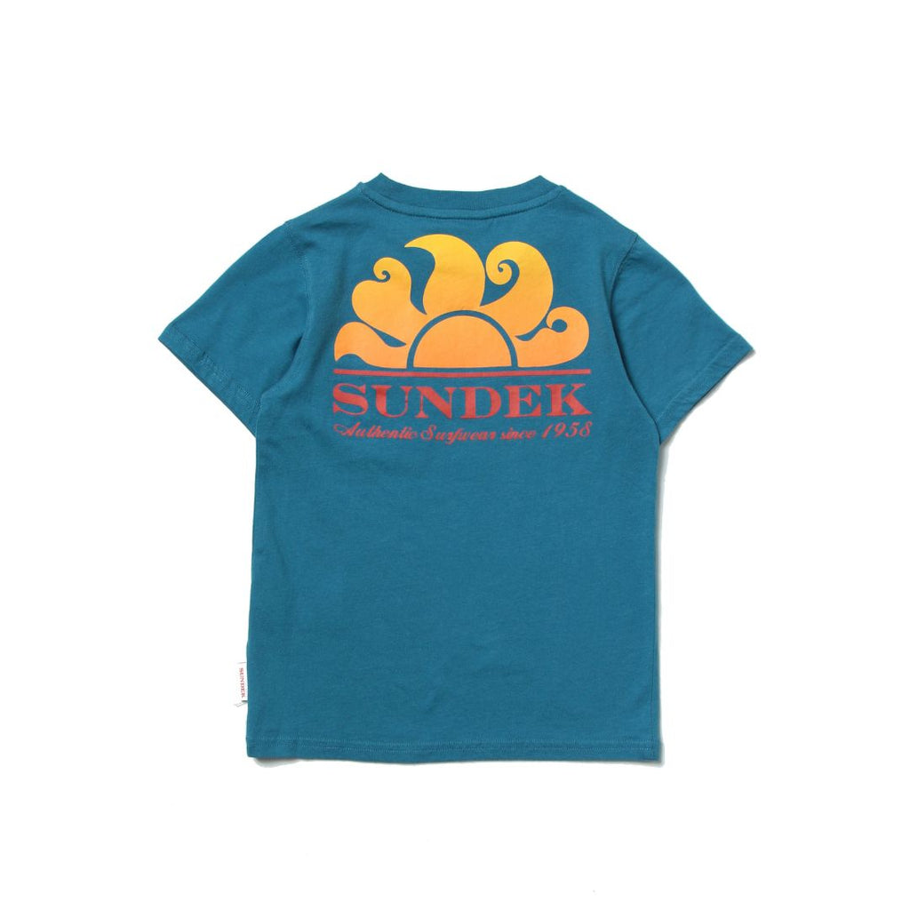 T-shirt da bambino Sundek colore blu