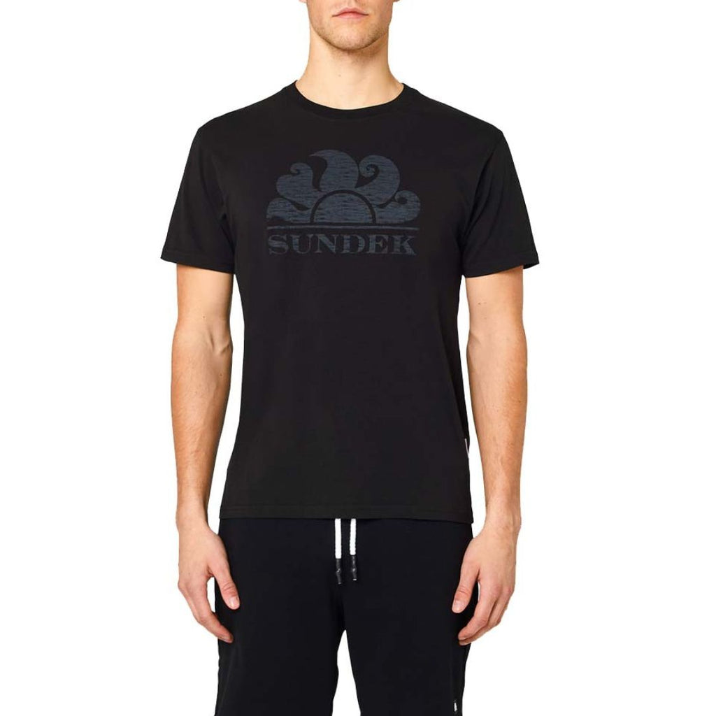 T-shirt da uomo Sundek colore blu